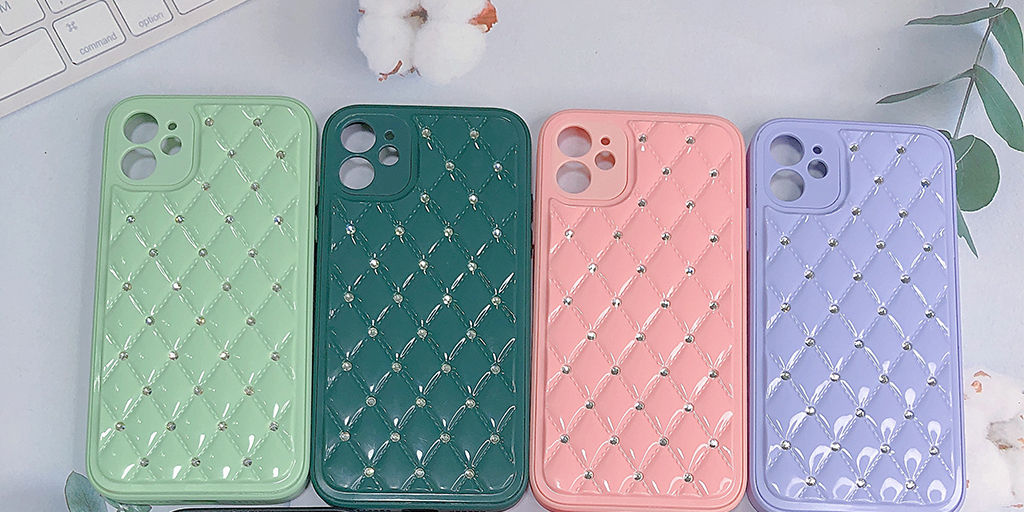 A produción de funda do teléfono móbil de xel de sílice