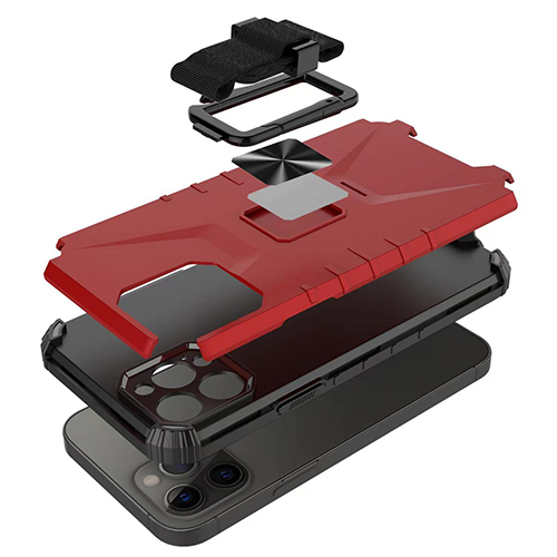 Funda anti-caída de catro esquinas para teléfono móbil